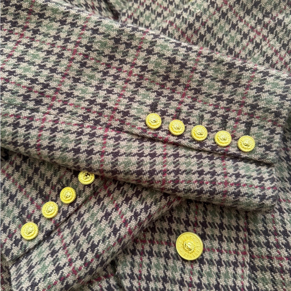 L'AGENCE Bethany Structured Tweed Blazer Jacket - Picture 9 of 14